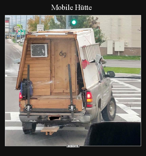 Mobile Hütte.. - Lustige Bilder | DEBESTE.de