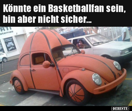 Könnte ein Basketballfan sein, bin aber nicht sicher... - Lustige Bilder | DEBESTE.de