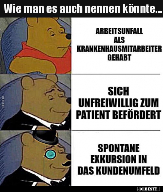 Wie man es auch nennen könnte...