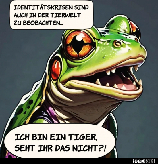 Identitätskrisen sind auch in der Tierwelt.. - Lustige Bilder | DEBESTE.de