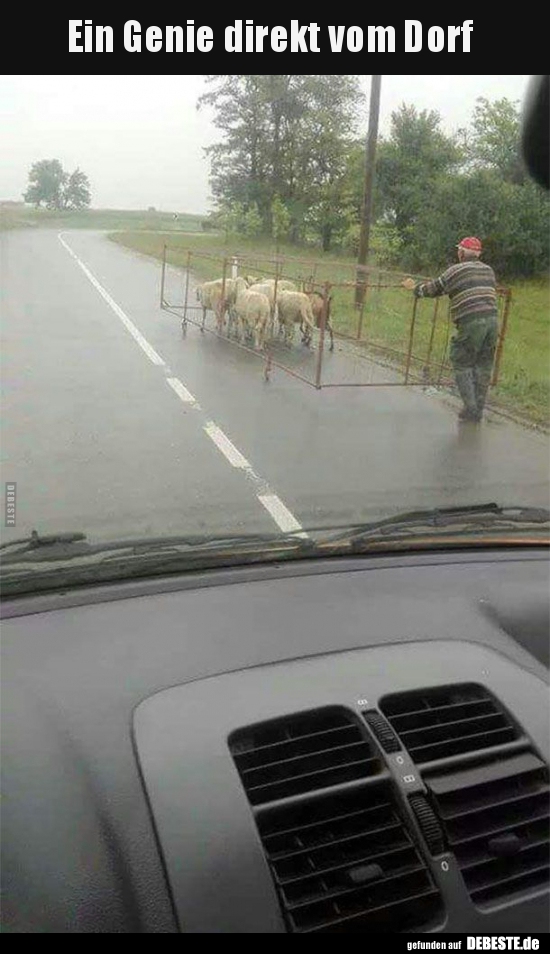 Ein Genie direkt vom Dorf..