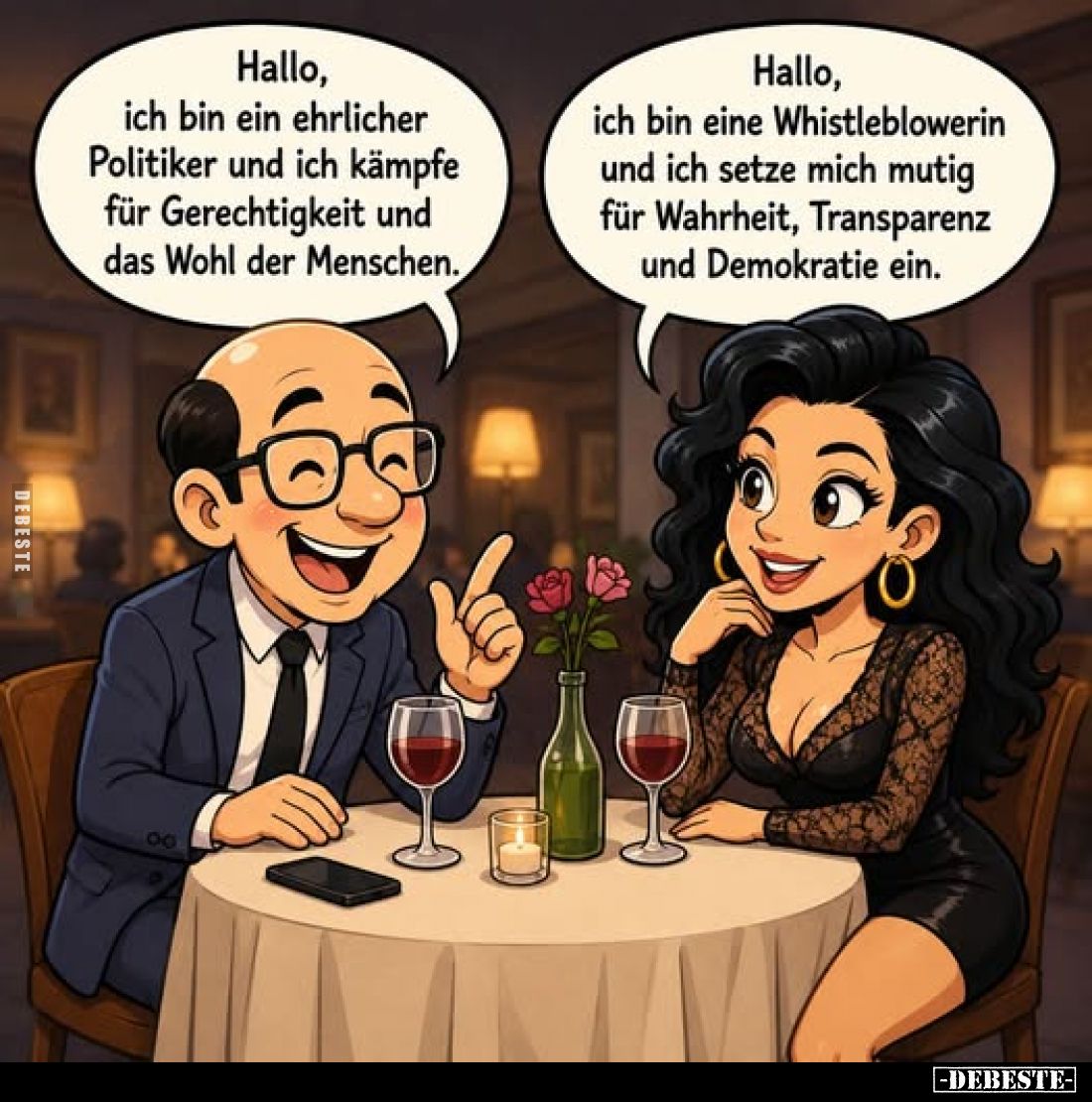 Hallo, ich bin ein ehrlicher Politiker und ich kämpfe für.. - Lustige Bilder | DEBESTE.de