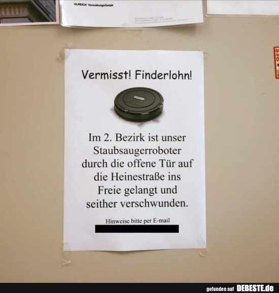 Vermisst! Finderlohn! - Lustige Bilder | DEBESTE.de