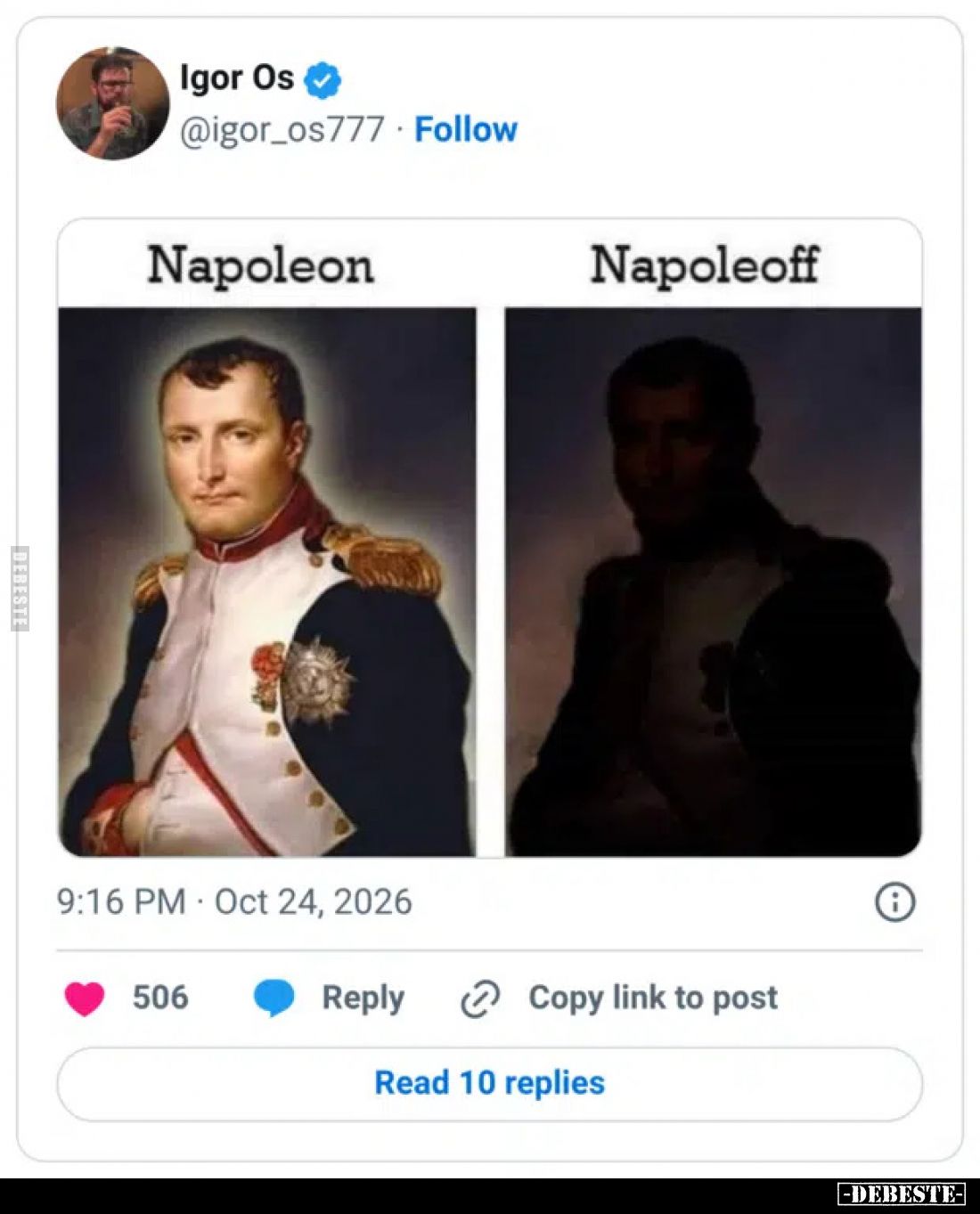 Napoleon
 - 
Napoleoff