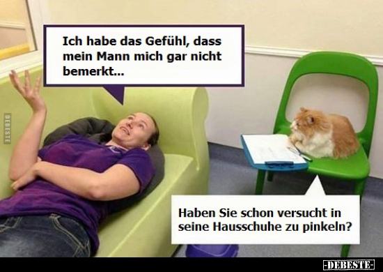 Ich habe das Gefühl, dass mein Mann mich gar nicht..