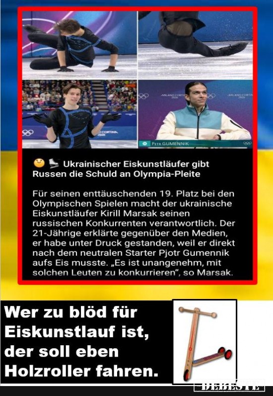 Eiskunstlauf - Lustige Bilder | DEBESTE.de