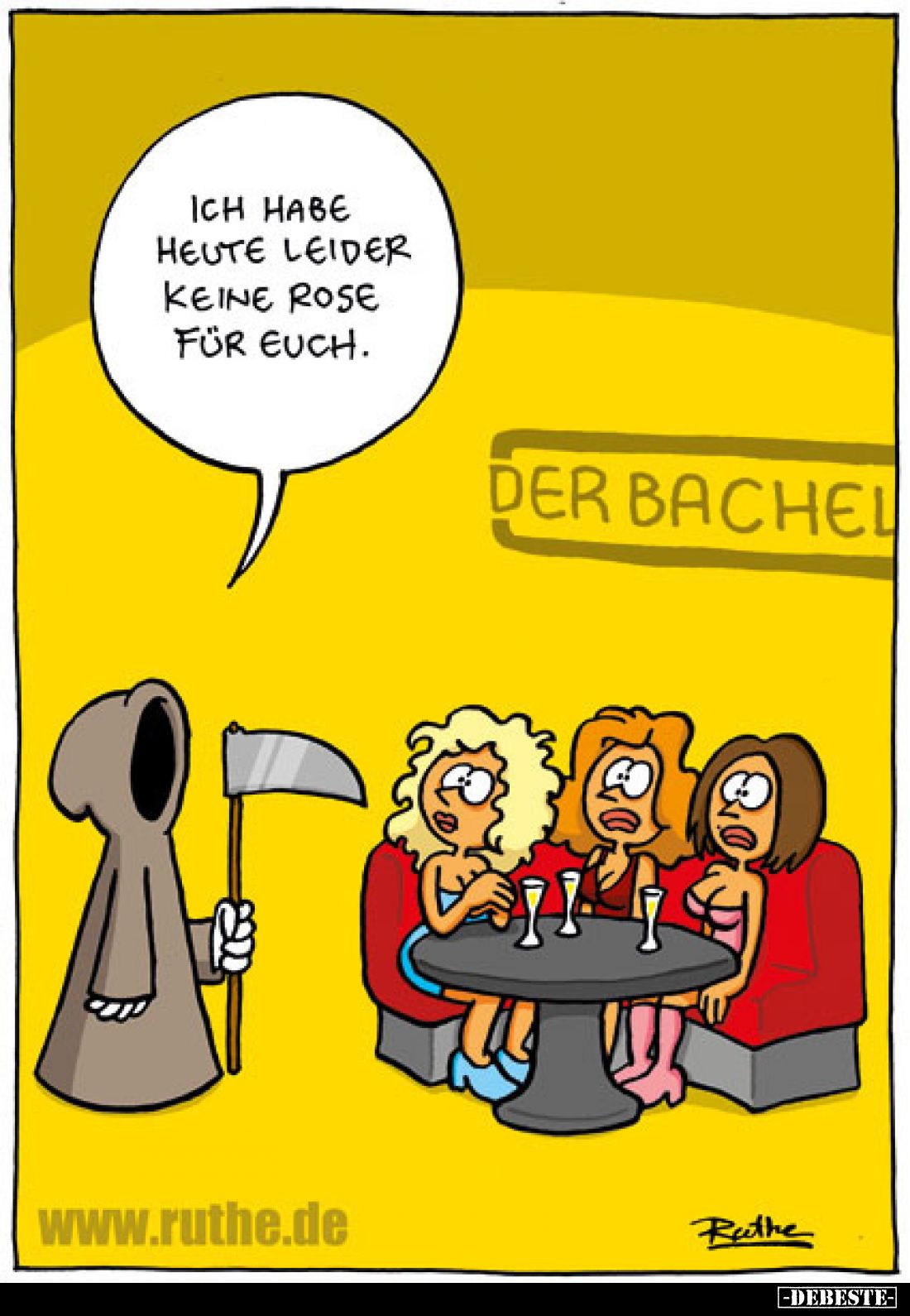 Ich habe leider keine Rose für euch.

DER BACHELOR
