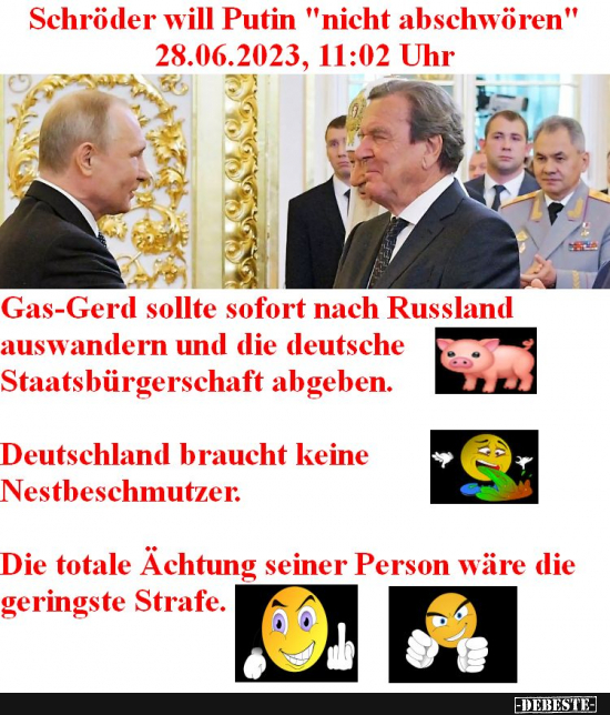 Putin und sein Schmarotzerfreund - Lustige Bilder | DEBESTE.de