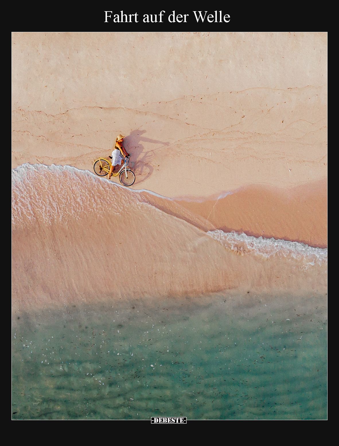 Fahrt auf der Welle