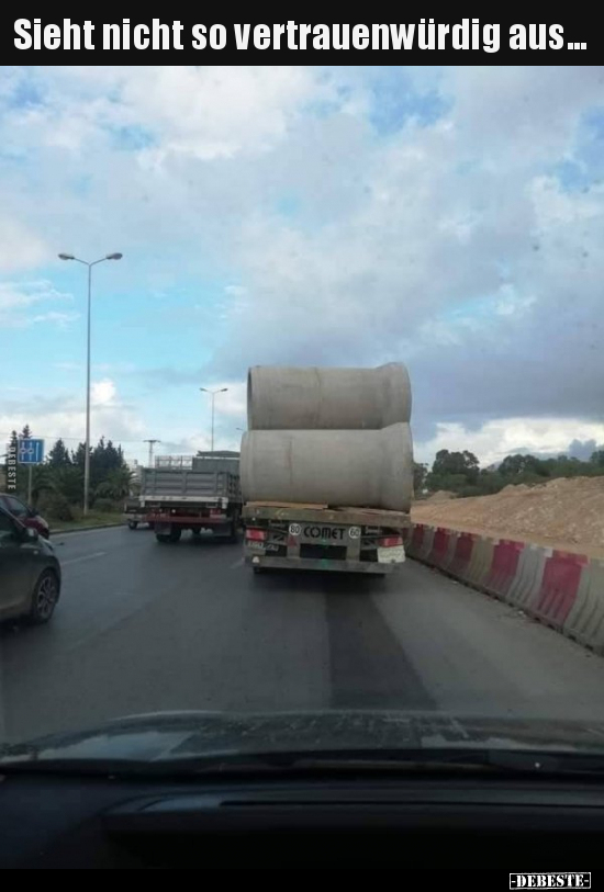 Sieht nicht so vertrauenwürdig aus...