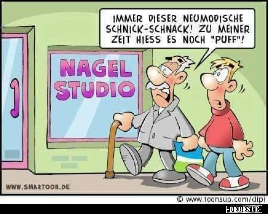 Immer dieser neumodische Schnick-Schnack!.. - Lustige Bilder | DEBESTE.de