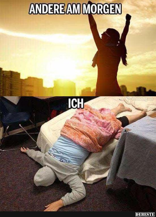 Andere am Morgen / Ich..