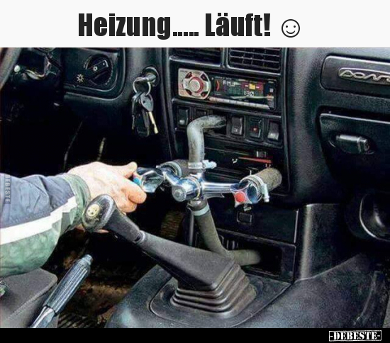 Heizung, Läuft