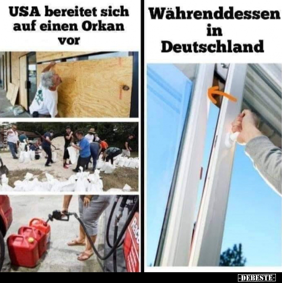 USA bereitet sich auf einen Orkan vor.. - Lustige Bilder | DEBESTE.de