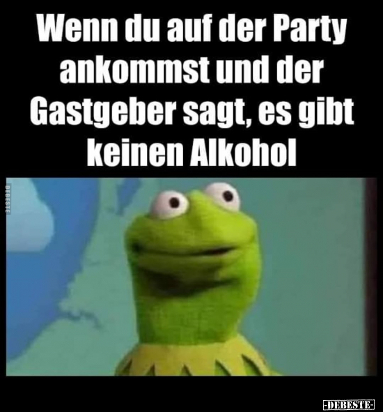 Wenn du auf der Party ankommst.. - Lustige Bilder | DEBESTE.de