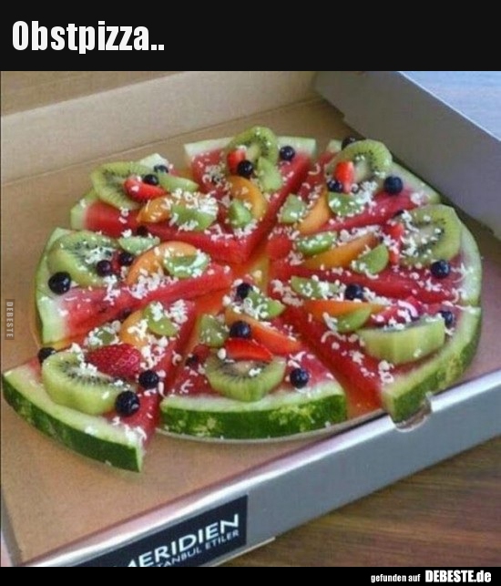 Obstpizza..