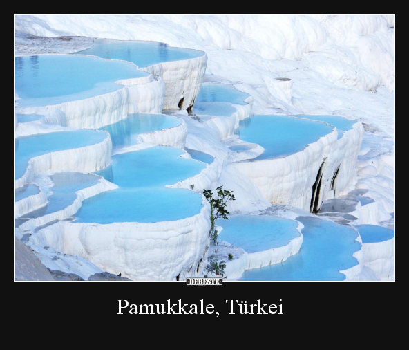 Pamukkale, Türkei..