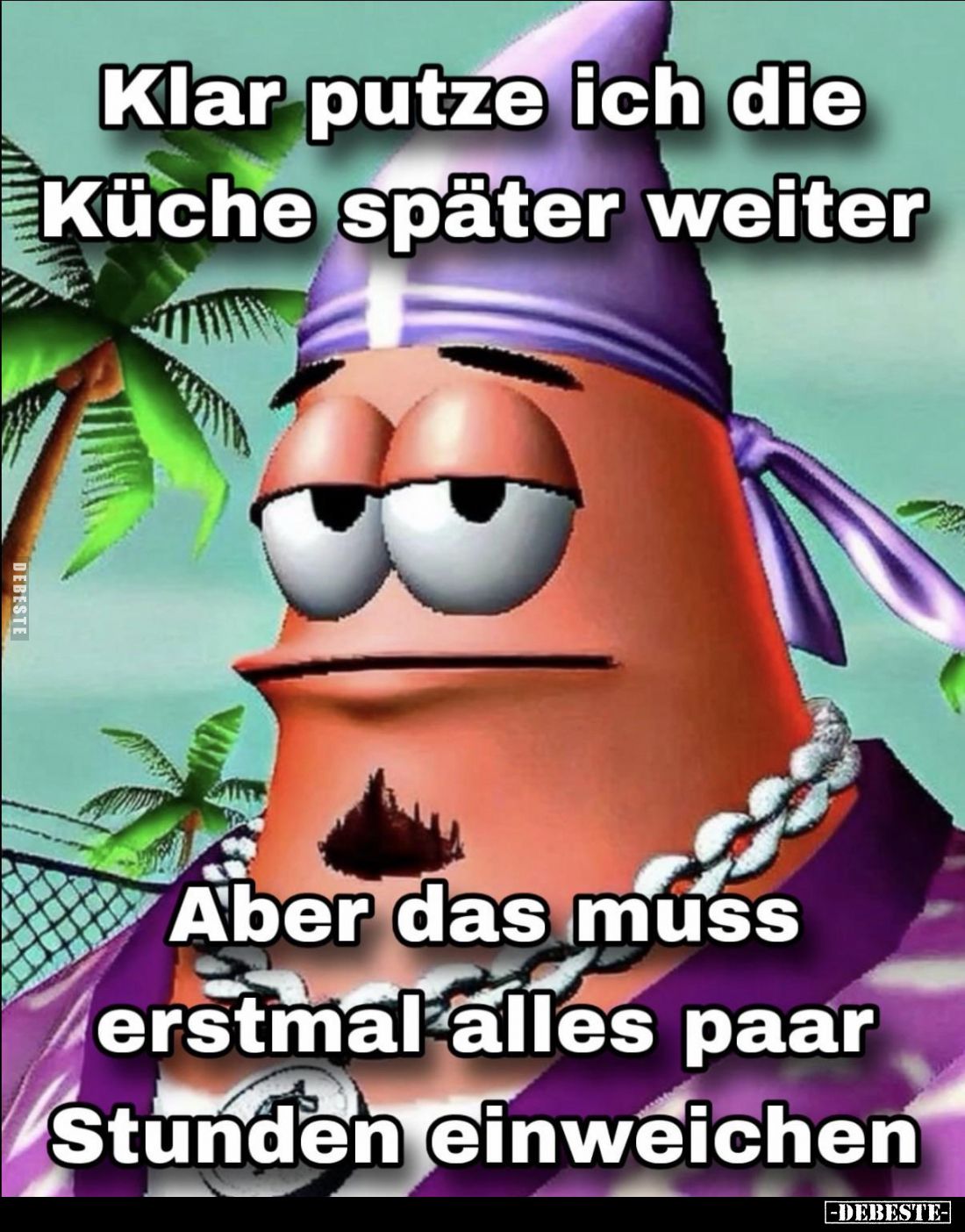 Klar putze ich die Küche später weiter... - Lustige Bilder | DEBESTE.de