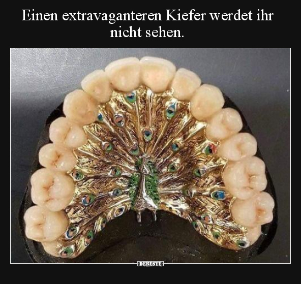 Einen extravaganteren Kiefer werdet ihr nicht sehen... - Lustige Bilder | DEBESTE.de