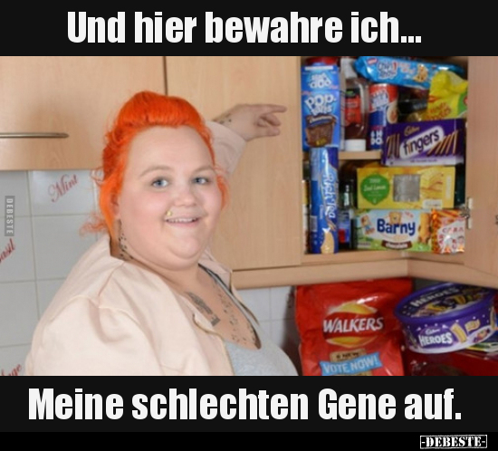Und hier bewahre ich meine schlechten Gene auf.. - Lustige Bilder | DEBESTE.de