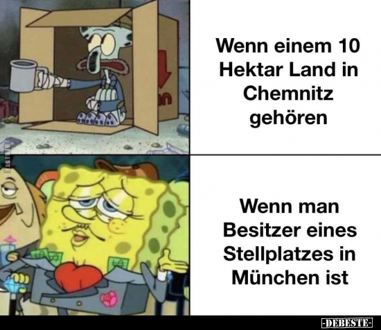 Wenn einem 10 Hektar Land in Chemnitz gehören.. - Lustige Bilder | DEBESTE.de