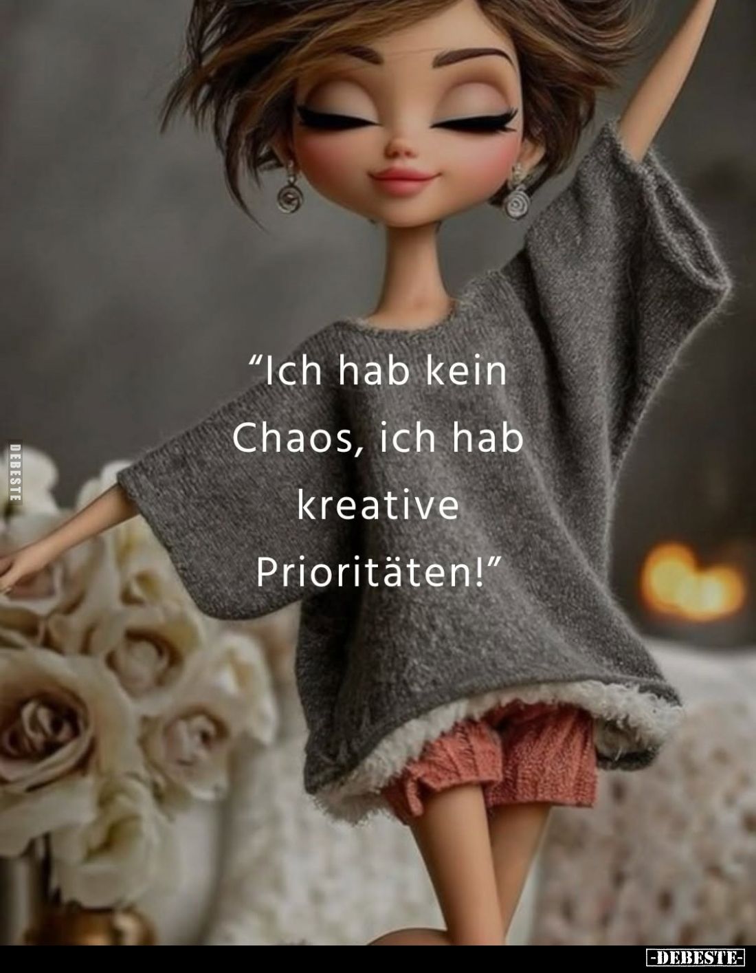 "Ich hab kein Chaos, ich hab kreative Prioritäten!"