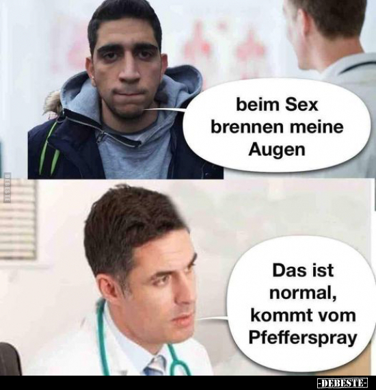 Beim S*ex brennen meine Augen.. - Lustige Bilder | DEBESTE.de