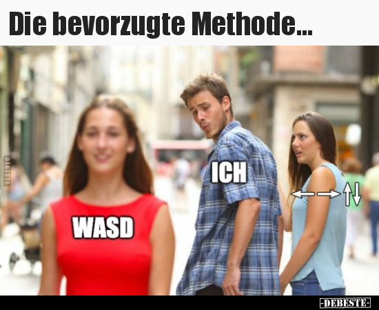 Die bevorzugte Methode...