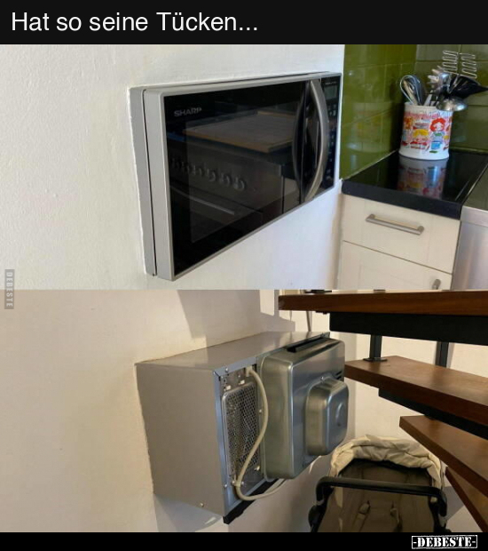 Hat so seine Tücken...