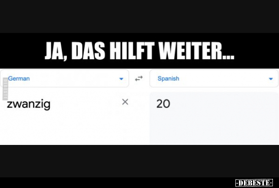 Ja, das hilft weiter...