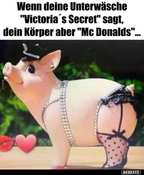 Wenn deine Unterwäsche "Victoria's Secret" sagt.. - Lustige Bilder | DEBESTE.de
