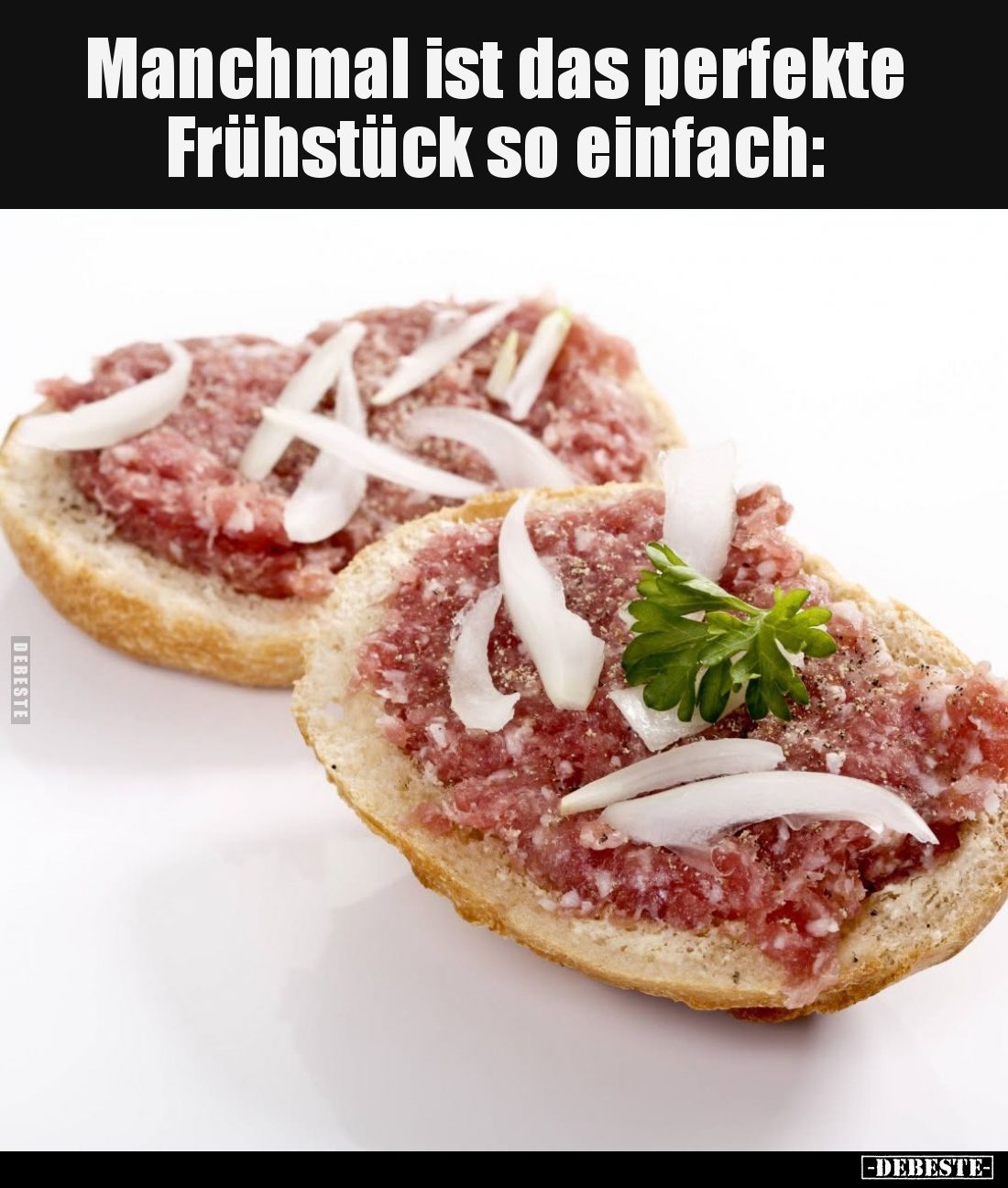 Manchmal ist das perfekte Frühstück so einfach: