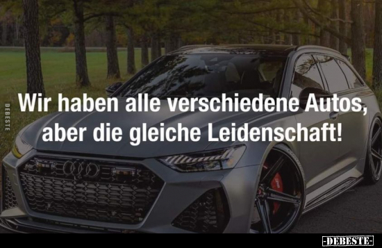 Wir haben alle verschiedene Autos, aber die gleiche.. - Lustige Bilder | DEBESTE.de