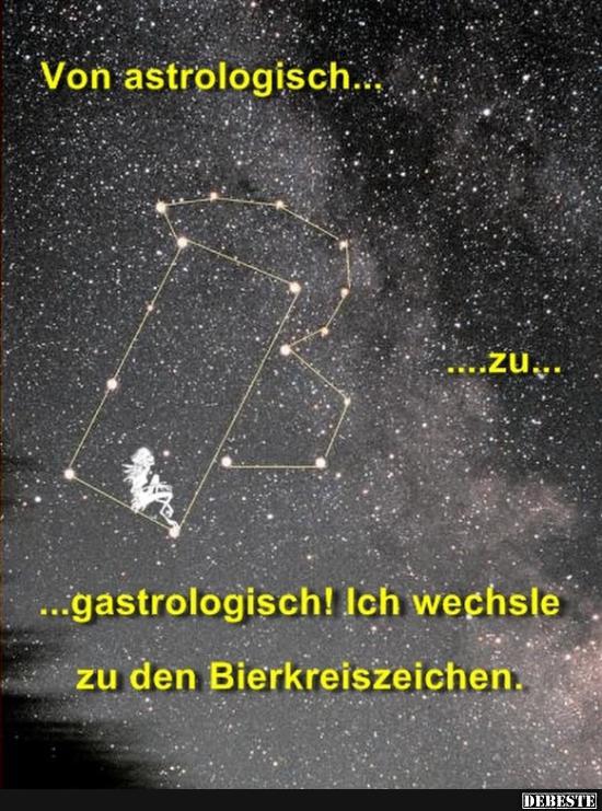 Von astrologisch.. zu... gastrologisch!