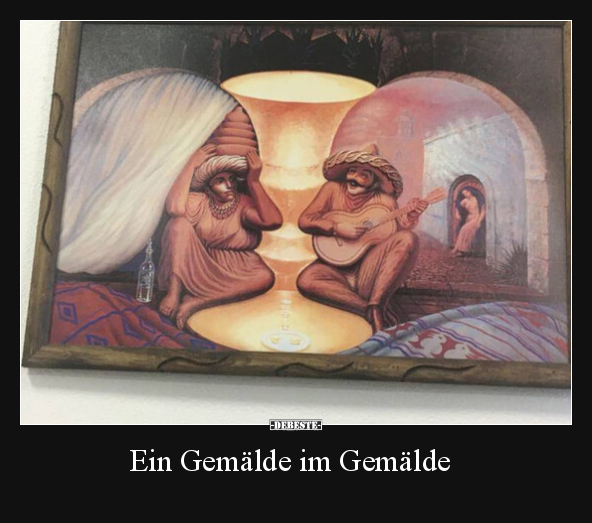 Ein Gemälde im Gemälde.. - Lustige Bilder | DEBESTE.de