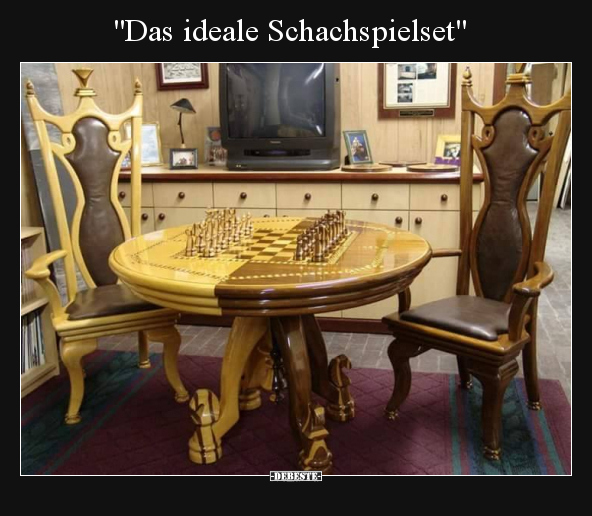 "Das ideale Schachspielset".. - Lustige Bilder | DEBESTE.de