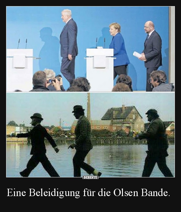 Eine Beleidigung für die Olsen Bande. - Lustige Bilder | DEBESTE.de
