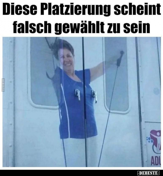 Diese Platzierung scheint falsch gewählt zu sein.. - Lustige Bilder | DEBESTE.de