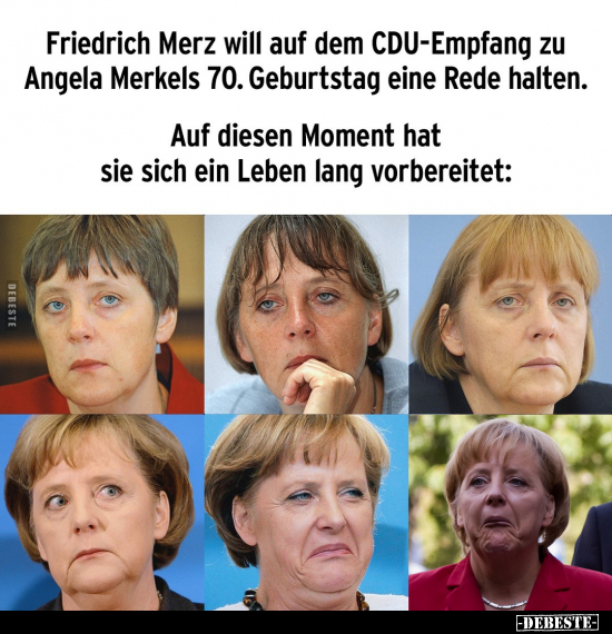 Friedrich Merz will auf dem CDU-Empfang.. - Lustige Bilder | DEBESTE.de