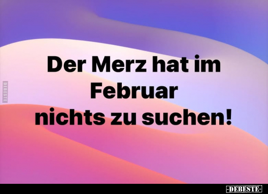 Februar, Suchen