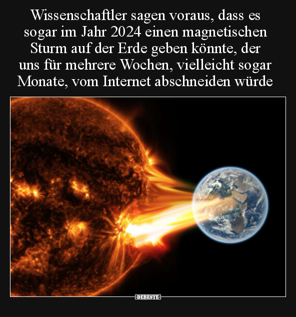 Wissenschaftler sagen voraus, dass es sogar im Jahr 2024.. - Lustige Bilder | DEBESTE.de
