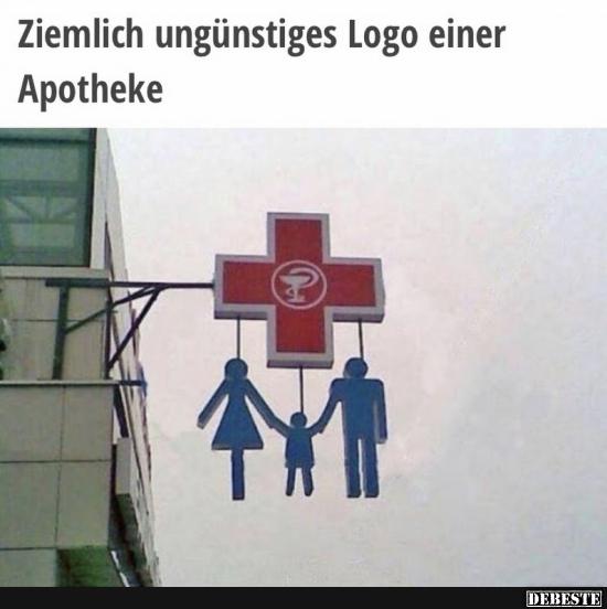 Ziemlich ungünstiges Logo einer Apotheke.. - Lustige Bilder | DEBESTE.de