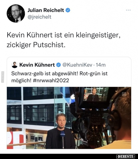 Kevin Kühnert ist ein kleingeistiger, zickiger.. - Lustige Bilder | DEBESTE.de