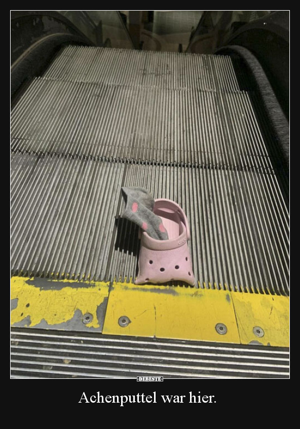 Achenputtel war hier...