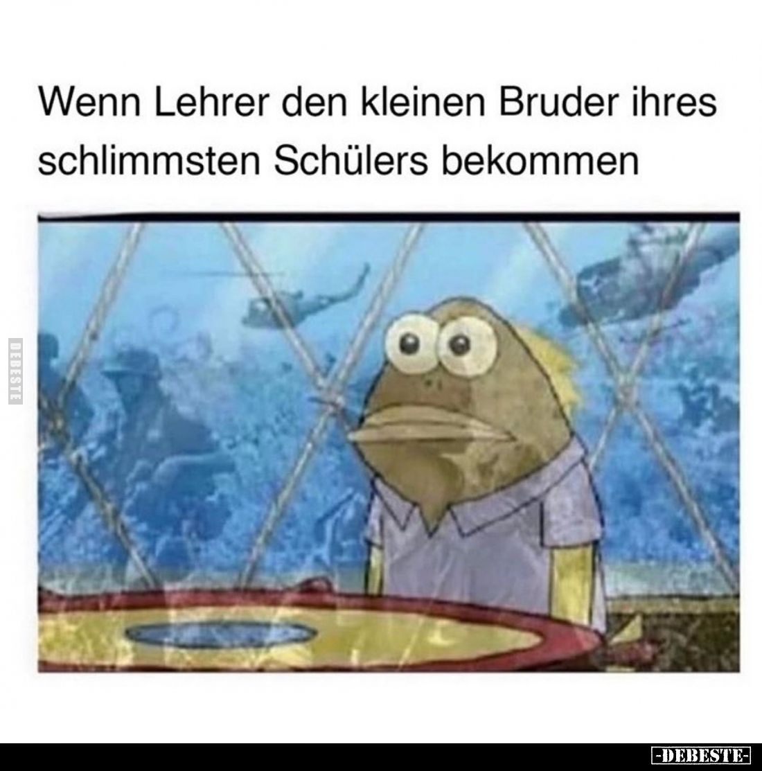 Wenn Lehrer den kleinen Bruder ihres schlimmsten Schülers bekommen.