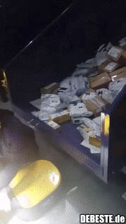 Alibaba Paketverteilzentrum.