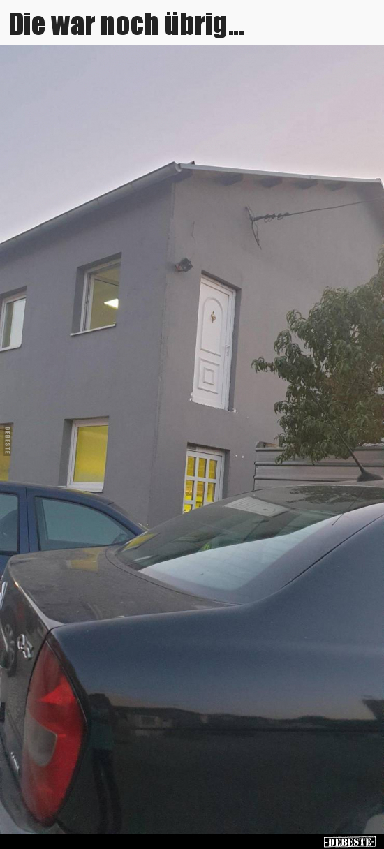 Die war noch übrig...