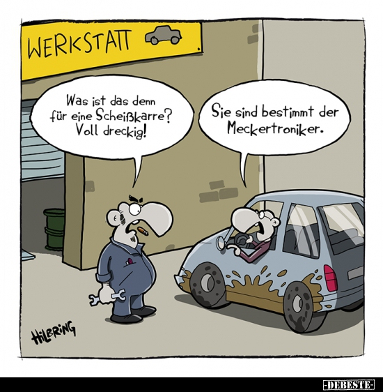 Was ist das denn für eine Scheißkarre?..