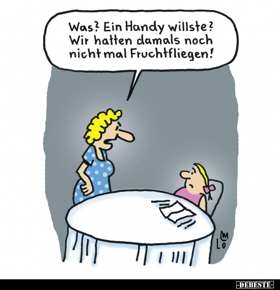 Was? Ein Handy willste.. - Lustige Bilder | DEBESTE.de