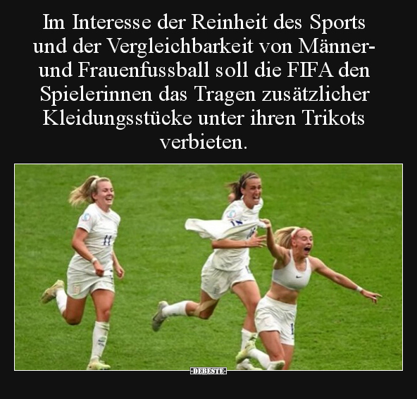 Im Interesse der Reinheit des Sports und der.. - Lustige Bilder | DEBESTE.de